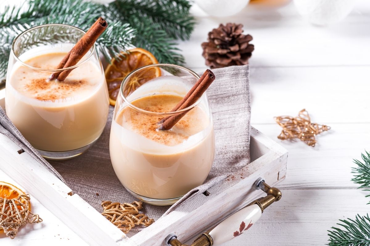 warm winter cocktails spiked eggnog | The Penrose 